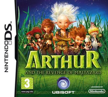 Arthur and the Revenge of Maltazard (Europe) (En,Fr,De,Es,It,Nl) box cover front